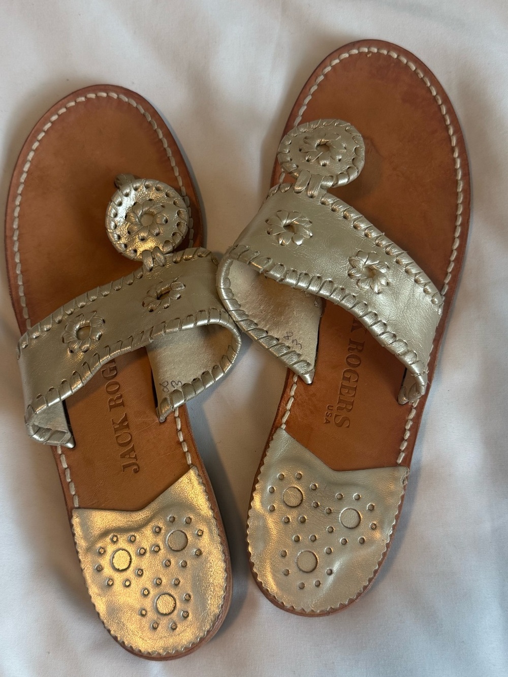 Original Jacks Silver Sandal